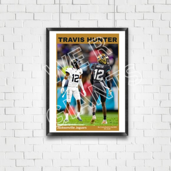 TRAVIS HUNTER 11x17 Art Prints (Number 2 Pick) - Picture 1 of 2